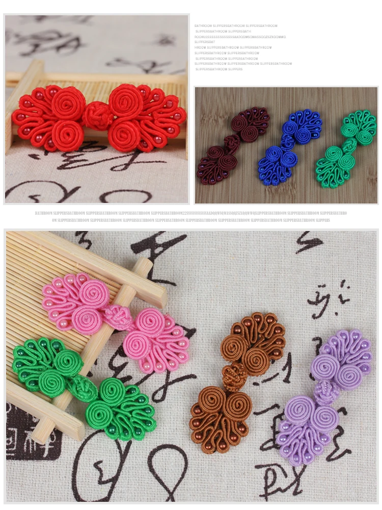 5pcs HAND MADE6cm traditional Chinese close-fiting button for tang costume dresing High-end Clothing Buttons for clothing Sewing
5pcs HAND MADE6cm traditional Chinese close-fiting button for tang costume dresing High-end Clothing Buttons for clothing Sewing