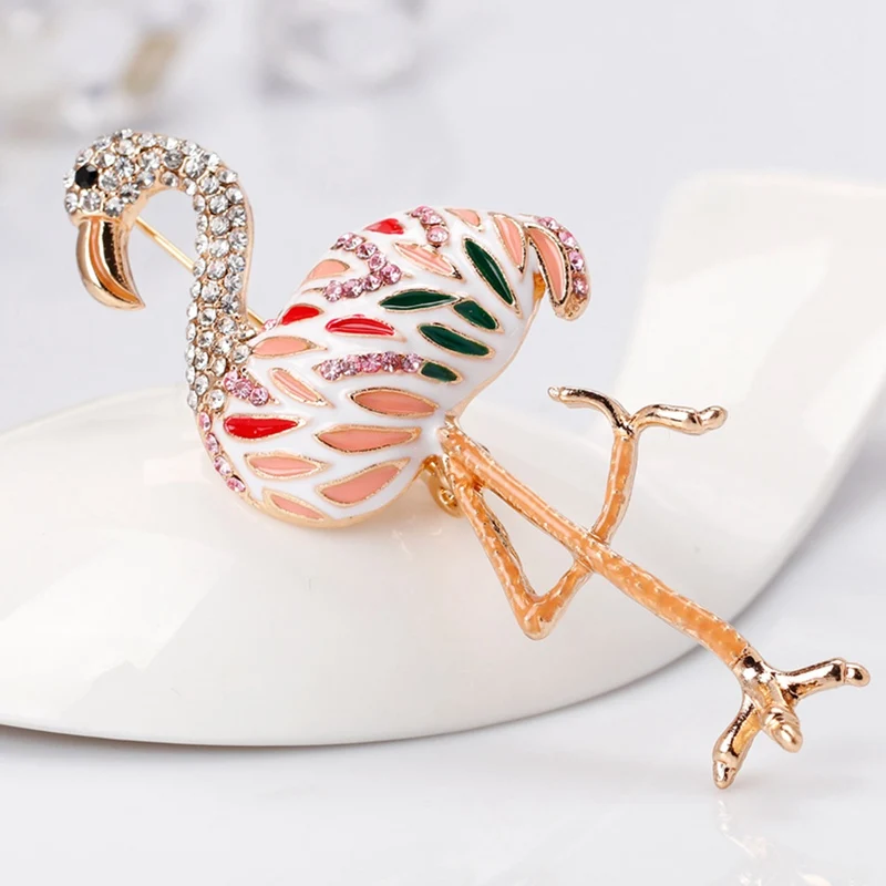 2018 New Personalized Flamingo Brooch Cartoon Animal Brooch For Women Fashion Badge Brooches Jewelry
2018 New Personalized Flamingo Brooch Cartoon Animal Brooch For Women Fashion Badge Brooches Jewelry