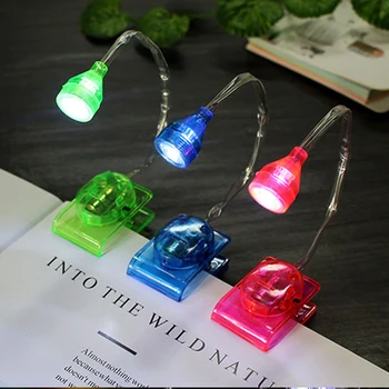 Mini LED Clip on Reading Light Adjustable Light Head Book Reading Light Bright LED Reading Lights Lamp Random Color
Mini LED Clip on Reading Light Adjustable Light Head Book Reading Light Bright LED Reading Lights Lamp Random Color