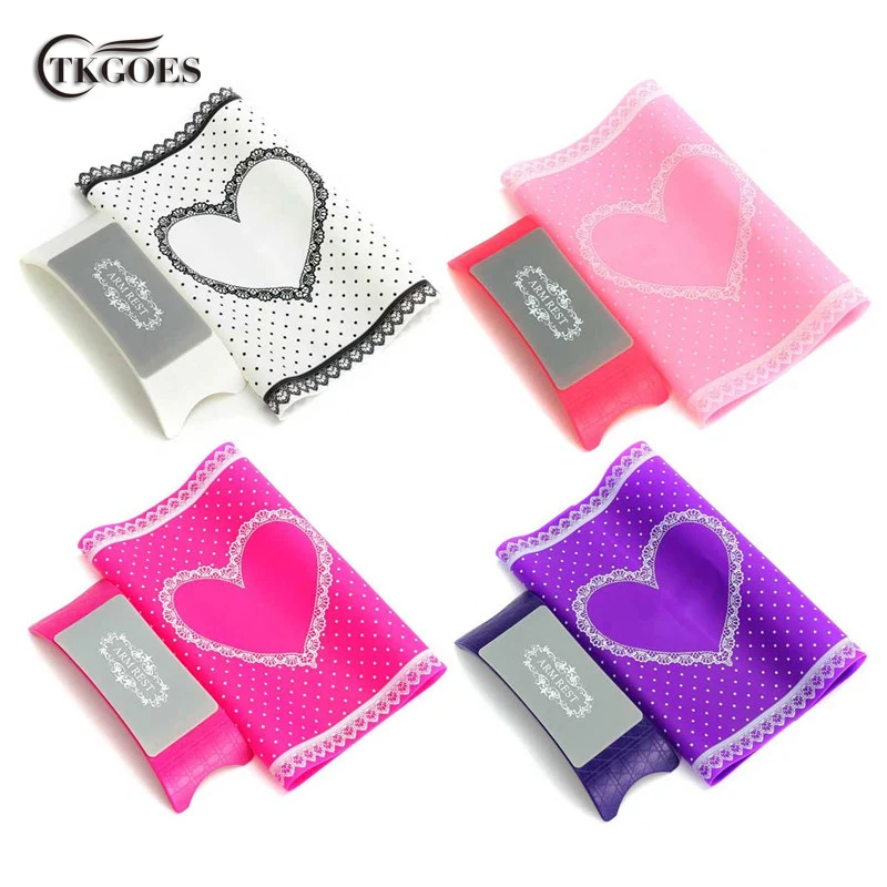 TKGOES 1 Set Arm Rest Silicone Mat Plastic Pillow Hand Holder Table Mat Pad Foldable Washable Salon Manicure Tools
TKGOES 1 Set Arm Rest Silicone Mat Plastic Pillow Hand Holder Table Mat Pad Foldable Washable Salon Manicure Tools