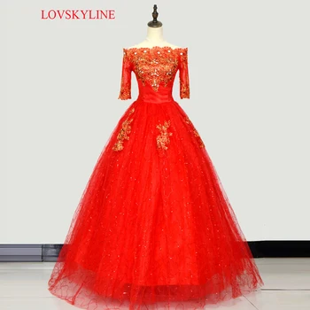 Lace Wedding Dress Boat Neck Half Sleeve Backless Floor Length Applique wedding Dresses Vestido De Noiva
Lace Wedding Dress Boat Neck Half Sleeve Backless Floor Length Applique wedding Dresses Vestido De Noiva