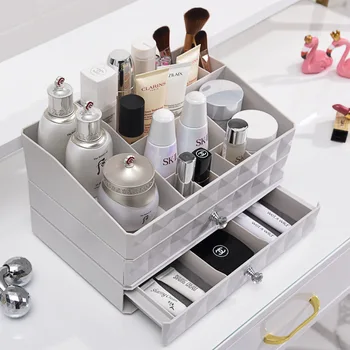 Nordic Plastic Combination Storage Box Desktop Cosmetics Jewelry Lipstick Drawer Cosmetic Organizer Make Up Storage
Nordic Plastic Combination Storage Box Desktop Cosmetics Jewelry Lipstick Drawer Cosmetic Organizer Make Up Storage