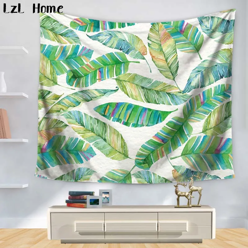LzL Home Tropical Plant Series Greenery Printed Tapestry Indian Mandala Tapestry Wall Hanging For Home Decoration Bedspread Gift
LzL Home Tropical Plant Series Greenery Printed Tapestry Indian Mandala Tapestry Wall Hanging For Home Decoration Bedspread Gift