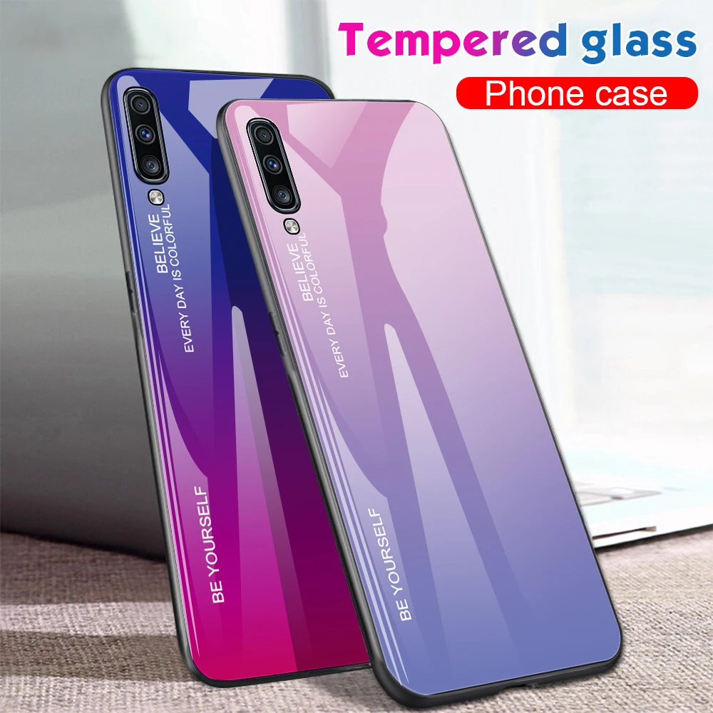 Gradient Glass Case For Samsung A50 A30 A10 A20 A40 A60 A70 M20 Galaxy S10 S9 S8 A8 A6 Plus J4 J6 A7 2018 A5 A7 2017 Case Capas
Gradient Glass Case For Samsung A50 A30 A10 A20 A40 A60 A70 M20 Galaxy S10 S9 S8 A8 A6 Plus J4 J6 A7 2018 A5 A7 2017 Case Capas