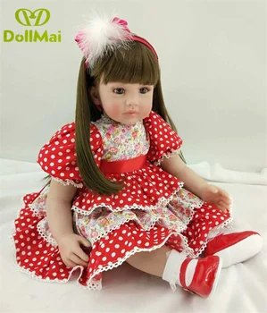 24"60cm soft silicone reborn baby girl dolls real cute newborn baby dolls for children bebe gift reborn bonecas dollmai
24"60cm soft silicone reborn baby girl dolls real cute newborn baby dolls for children bebe gift reborn bonecas dollmai