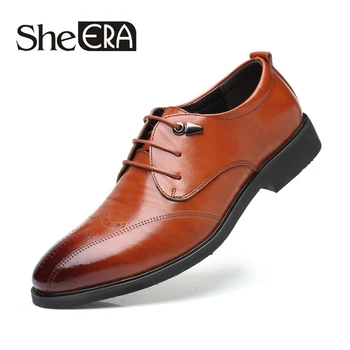 Men Dress Shoes Genuine Leather Lace Up Brogue Shoes Luxury Brand Business Office Wedding Flats Man Casual Party Shoes Dropship
Men Dress Shoes Genuine Leather Lace Up Brogue Shoes Luxury Brand Business Office Wedding Flats Man Casual Party Shoes Dropship