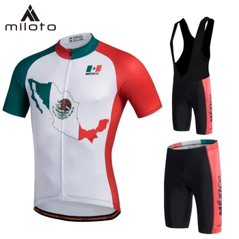 MILOTO Bicycle Bike jersey Short Bib Suits Summer mtb ropa ciclismo Riding bike Men Cycling Jerseys Clothing triathlon bib Set
MILOTO Bicycle Bike jersey Short Bib Suits Summer mtb ropa ciclismo Riding bike Men Cycling Jerseys Clothing triathlon bib Set