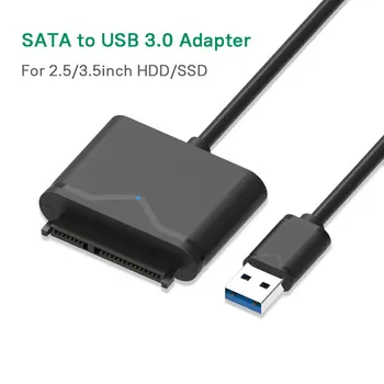 USB 3.0 To Sata Adapter Converter Cable USB 3.0 Hard Drive Converter Cable With EU US Plug Power For Laptop USB To Sata Cable
USB 3.0 To Sata Adapter Converter Cable USB 3.0 Hard Drive Converter Cable With EU US Plug Power For Laptop USB To Sata Cable