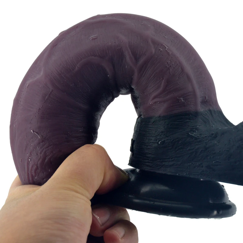 huge silicone dildo health-safe product Clear thread unique design suction cup realistic penis sex toys for woman eroticshop