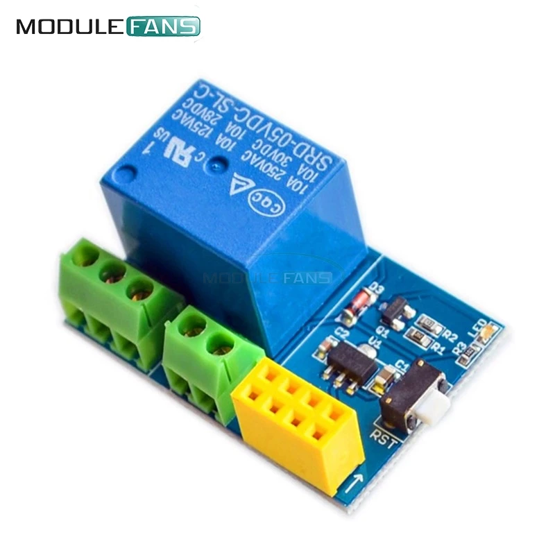ESP8266 ESP-01S ESP01 S 5V WiFi Relay Module ESP-01S ESP01S Things Smart Home Remote Control Switch Phone APP (no ESP-01S)
ESP8266 ESP-01S ESP01 S 5V WiFi Relay Module ESP-01S ESP01S Things Smart Home Remote Control Switch Phone APP (no ESP-01S)