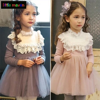 2018 New Sweet Princess Lace Dress For Baby Kids Girl Clothing Tutu Webbing Party Prom Autumn Long Sleeved Quality Child Dress
2018 New Sweet Princess Lace Dress For Baby Kids Girl Clothing Tutu Webbing Party Prom Autumn Long Sleeved Quality Child Dress