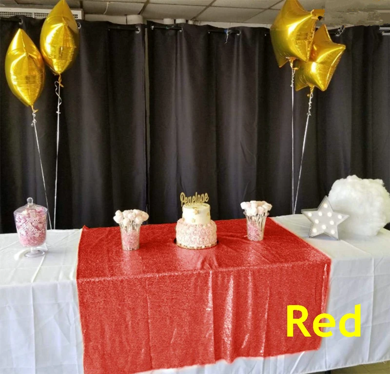 Red tablecloth 60x102in Glitter Round Rectangular Embroidered Sequin Table cover for Wedding Party Christmas Decoration
Red tablecloth 60x102in Glitter Round Rectangular Embroidered Sequin Table cover for Wedding Party Christmas Decoration