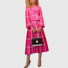 S-3XL new European and American big suit short skirt two sets of professional fashion suit
S-3XL new European and American big suit short skirt two sets of professional fashion suit