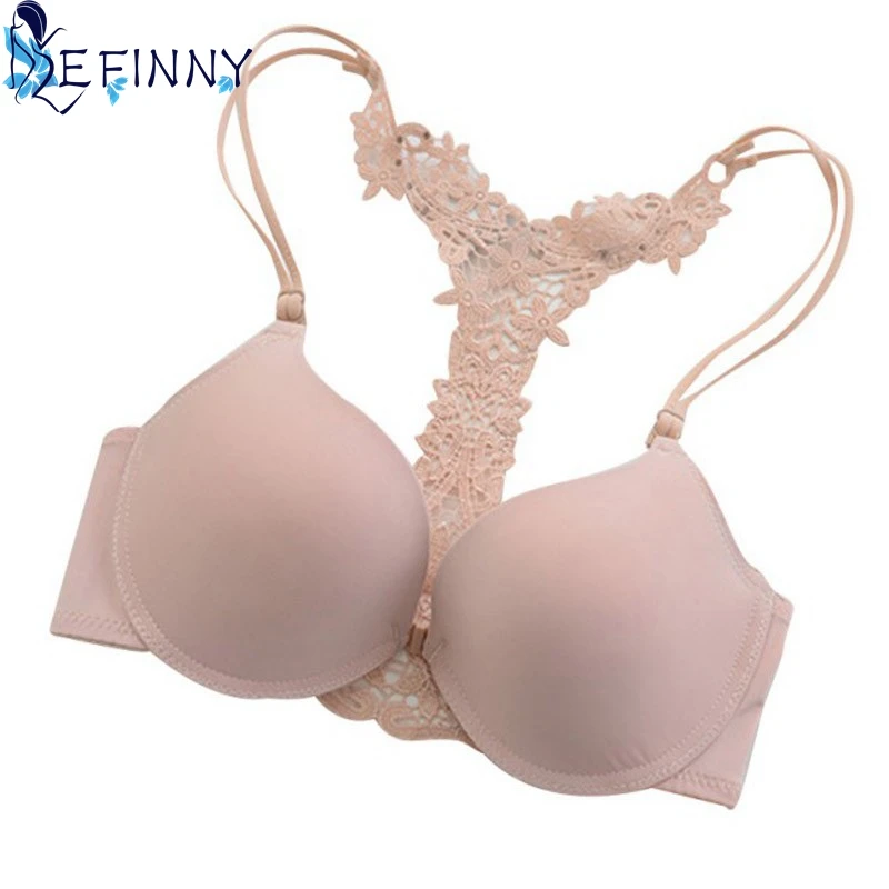 Sexy Women Frontal Lace Push Up Bra Seamless Cotton Adjusted-Straps Front Closure Underwire Solid Bra
Sexy Women Frontal Lace Push Up Bra Seamless Cotton Adjusted-Straps Front Closure Underwire Solid Bra