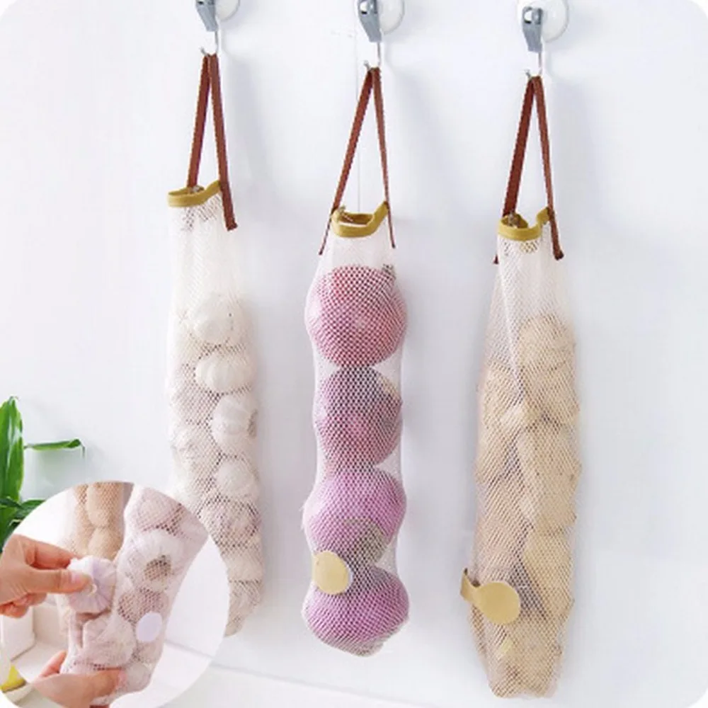 New Mesh Grocery Bag Drawstring Wall Hanging Bag Fruit Vegetable Ginger Garlic Onion Potato Storage Bag Reusable Disposable Bag
New Mesh Grocery Bag Drawstring Wall Hanging Bag Fruit Vegetable Ginger Garlic Onion Potato Storage Bag Reusable Disposable Bag