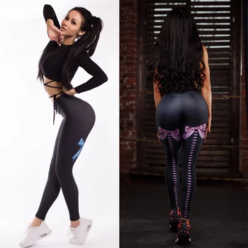 SALSPOR Women High Waist Leggings Sexy Bow Printed Push Up Fitness Leggings Activewear Black Stretch Workout Leggings Female
SALSPOR Women High Waist Leggings Sexy Bow Printed Push Up Fitness Leggings Activewear Black Stretch Workout Leggings Female