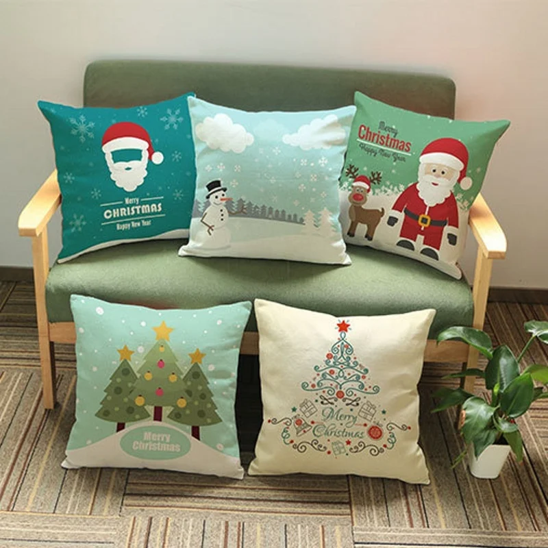 2018 New Hot Selling Home Decorative Sofa Throw Pillow For Christmas Decoration Santa Claus Snowman Christmas Tree Cushion Cover
2018 New Hot Selling Home Decorative Sofa Throw Pillow For Christmas Decoration Santa Claus Snowman Christmas Tree Cushion Cover