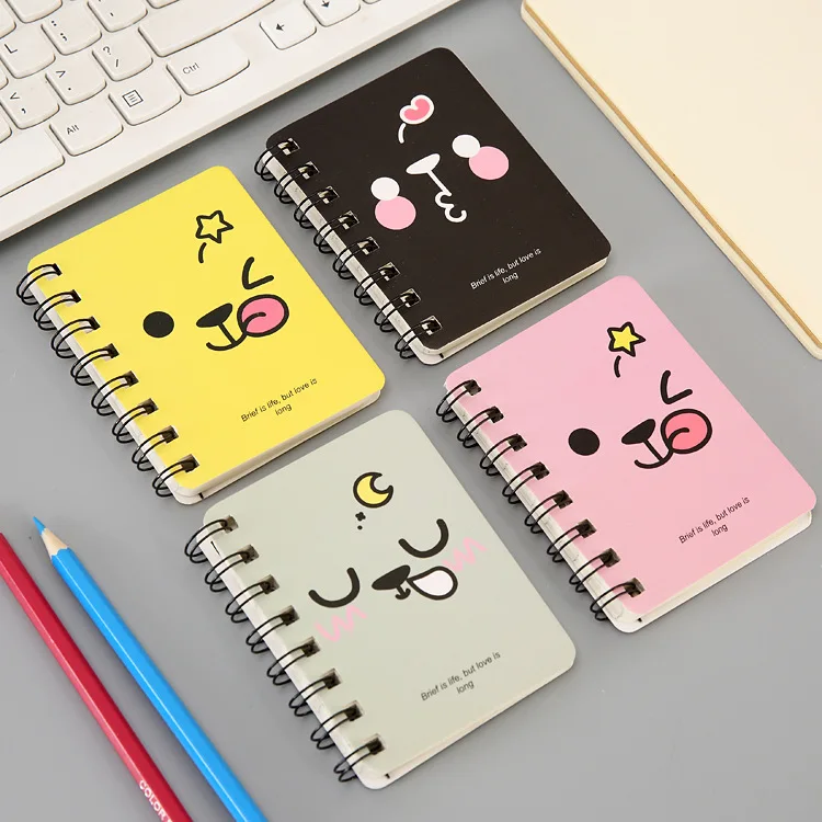 BLINGIRD Cute cat cartoon facial expression student turning coil portable pocket A7 specification notepad kawaii notebook copy
BLINGIRD Cute cat cartoon facial expression student turning coil portable pocket A7 specification notepad kawaii notebook copy