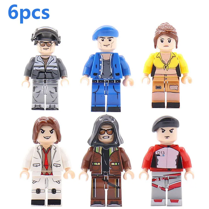 6PCS/Sets Children's PUBG Games Action Figure Motorcycle Compatible LegoINGlys NinjagoINGlys Building Blocks Bricks Children Toy
6PCS/Sets Children's PUBG Games Action Figure Motorcycle Compatible LegoINGlys NinjagoINGlys Building Blocks Bricks Children Toy