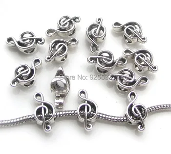 Free shipping 50pcs 19x10x8mm anitique silver plated alloy big hole bead music note charms fit European bracelet necklace DIY
Free shipping 50pcs 19x10x8mm anitique silver plated alloy big hole bead music note charms fit European bracelet necklace DIY
