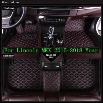 New 3D Leather Car Floor Mats For Lincoln MKX 2015-2018 Custom Auto Foot Pad Automobile Carpet Cover Waterproof Mat
New 3D Leather Car Floor Mats For Lincoln MKX 2015-2018 Custom Auto Foot Pad Automobile Carpet Cover Waterproof Mat