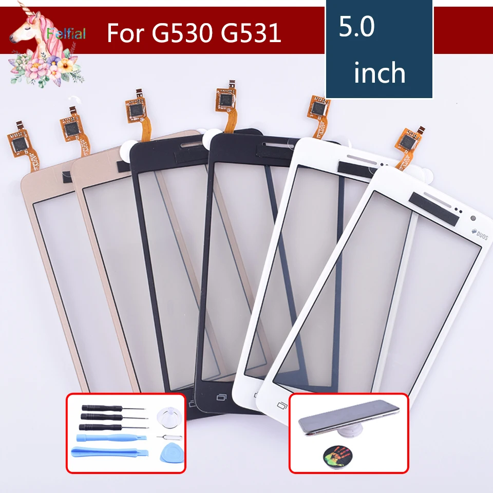 

For Samsung Galaxy Grand Prime G531F SM-G531F G530H G530 G531 G530 G5308 Touch Screen Sensor Display Digitizer Glass Replacement