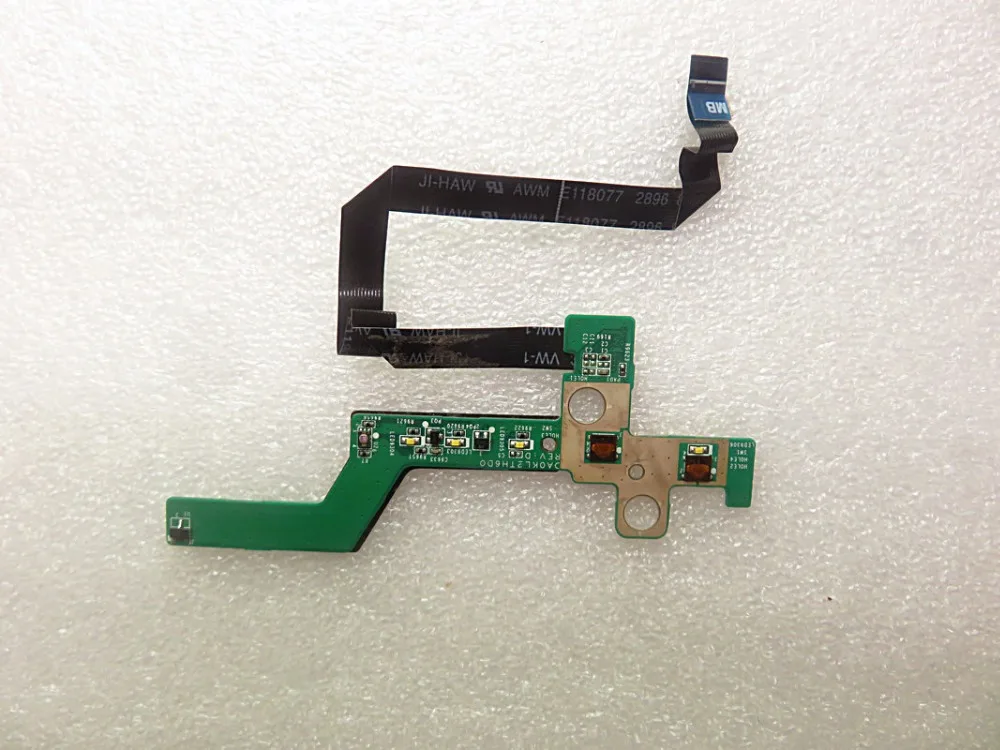 original for lenovo Y460 Y460A Y460P Y460C DA0KL2TH6D0 power switch button board on off board
original for lenovo Y460 Y460A Y460P Y460C DA0KL2TH6D0 power switch button board on off board