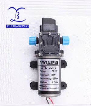 water pump Micro electric diaphragm pump 3210YB 12V /24V 80W High pressure Large flow Self-Priming pump 1.0MPa
water pump Micro electric diaphragm pump 3210YB 12V /24V 80W High pressure Large flow Self-Priming pump 1.0MPa