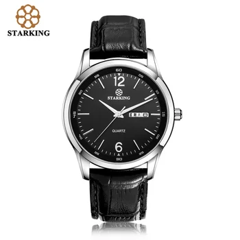 STARKING Men Dress Japan imported quartz movement 2016 New Fashion Genuine Leather Strap Famous Brand Black Wrist Watch BM0948
STARKING Men Dress Japan imported quartz movement 2016 New Fashion Genuine Leather Strap Famous Brand Black Wrist Watch BM0948