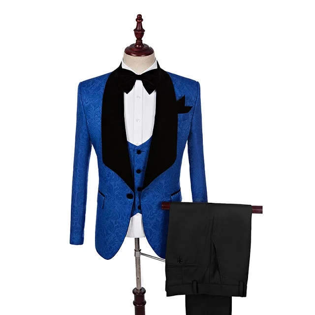 New Brand 4 Colors Shawl Lapel Groom Tuxedos Royal Blue/Red/Pink/Ivory Men Suits Wedding Prom Best Man Blazer(Jacket+Pants+Vest)
New Brand 4 Colors Shawl Lapel Groom Tuxedos Royal Blue/Red/Pink/Ivory Men Suits Wedding Prom Best Man Blazer(Jacket+Pants+Vest)