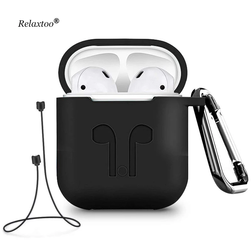 Soft Case Cover For Apple Airpods Silicone Cover Protector With Dust Plug Anti-Lost Strap for Air pods Accessories
Soft Case Cover For Apple Airpods Silicone Cover Protector With Dust Plug Anti-Lost Strap for Air pods Accessories