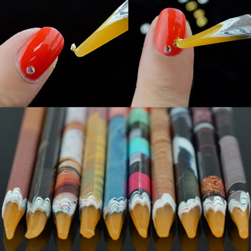 New Arrival 1 Piece Color Rancom Nail Dotting Pen Special Use For Stick the Rhinestones Nail Art Useful Tools
New Arrival 1 Piece Color Rancom Nail Dotting Pen Special Use For Stick the Rhinestones Nail Art Useful Tools