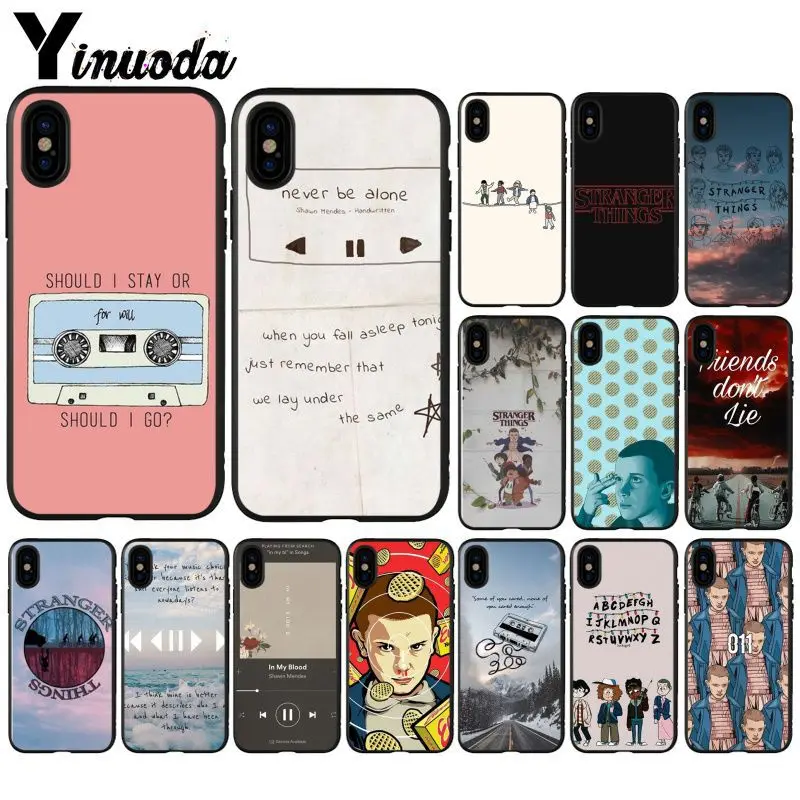 Yinuoda Stranger Things Durable Brand Phone Case for Apple iPhone 8 7 6 6S Plus X XS MAX 5 5S SE XR Cell Cases
Yinuoda Stranger Things Durable Brand Phone Case for Apple iPhone 8 7 6 6S Plus X XS MAX 5 5S SE XR Cell Cases