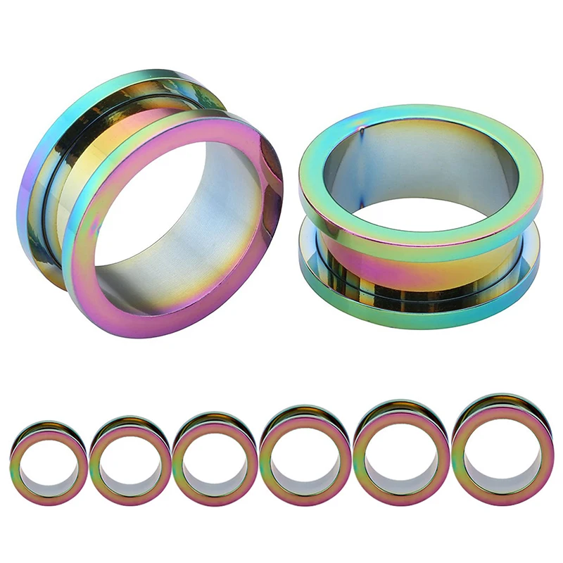 1Pair 2018 New Arrival Steel Gauges Plugs Double Flared Piercing Flesh Tunnel Plugs Expanders Stretchers Earring Allergy Free
1Pair 2018 New Arrival Steel Gauges Plugs Double Flared Piercing Flesh Tunnel Plugs Expanders Stretchers Earring Allergy Free