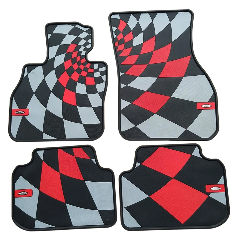 

special rubber car floor mats for MINI Cooper JCW F56 F54 F55 non slip waterproof no odor carpets