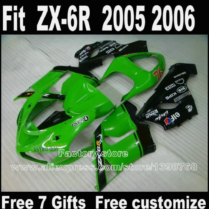 7 free gifts+ fairing kit for Kawasaki ZX-6R fairings 2005 2006 green black bodowork set ZX6R 05 06 Ninja 636 LK78
7 free gifts+ fairing kit for Kawasaki ZX-6R fairings 2005 2006 green black bodowork set ZX6R 05 06 Ninja 636 LK78