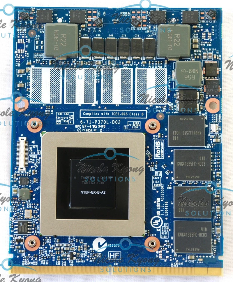 GTX860M GTX 860M 4G DDR5 VGA Video Card For Clevo P375SM P170EM P150EM P157SM P151SM P150SM P170SM P177SM P370SM P570EM
GTX860M GTX 860M 4G DDR5 VGA Video Card For Clevo P375SM P170EM P150EM P157SM P151SM P150SM P170SM P177SM P370SM P570EM