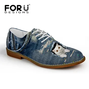 FORUDESIGNS Printing Men Casual Shoes Denim Cat Oxford Shoes Soft Leather Oxford Shoes for Men Plus Size Adult Leisure Flat Shoe
FORUDESIGNS Printing Men Casual Shoes Denim Cat Oxford Shoes Soft Leather Oxford Shoes for Men Plus Size Adult Leisure Flat Shoe
