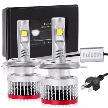 Fuleem H4 H7 H11 9006 LED Headlight Bulbs Conversion Kit XHP50 100W 12000LM 6000K White LED Headlight 2PCS
Fuleem H4 H7 H11 9006 LED Headlight Bulbs Conversion Kit XHP50 100W 12000LM 6000K White LED Headlight 2PCS