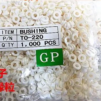 1000pcs TO-220 Insulation Tablets Circle M3 Transistor Pads Bushing TO - 220 Plastic Insulation Washer 
1000pcs TO-220 Insulation Tablets Circle M3 Transistor Pads Bushing TO - 220 Plastic Insulation Washer