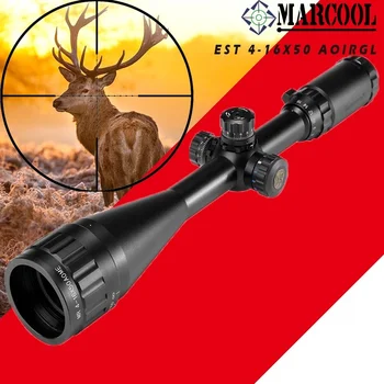 MARCOOL EST 4-16X50AOIRGL RIFLESCOPE Hunting Tactical Optical Collimator Aim Sight Rifle scope Grid for airsoft rifle outdoors
MARCOOL EST 4-16X50AOIRGL RIFLESCOPE Hunting Tactical Optical Collimator Aim Sight Rifle scope Grid for airsoft rifle outdoors