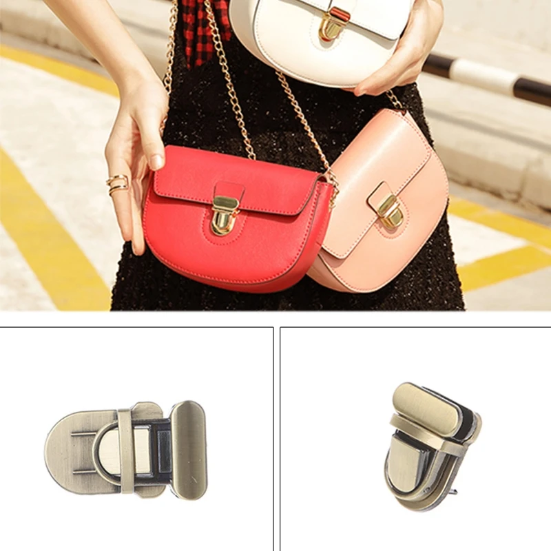 THINKTHENDO Durable Buckle Twist Lock Hardware For Bag Shape Handbag DIY Turn Lock Bag Clasp
THINKTHENDO Durable Buckle Twist Lock Hardware For Bag Shape Handbag DIY Turn Lock Bag Clasp