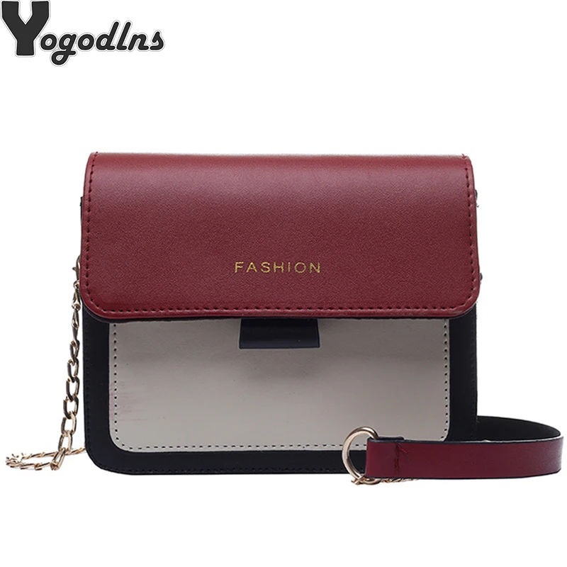 2019 Summer Contrast Color PU Leather Crossbody Bags For Women New Design Shoulder Messenger Bags Lady Small Purses and Handbags
2019 Summer Contrast Color PU Leather Crossbody Bags For Women New Design Shoulder Messenger Bags Lady Small Purses and Handbags
