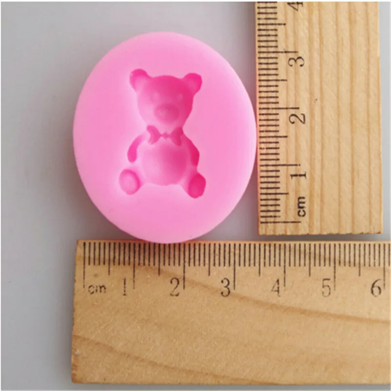 Popular Mini Bear Silicone Fondant Moulds Creative Cake Decorating Tools Chocolate DIY Cookie Mold Practical Kitchen Accessories
Popular Mini Bear Silicone Fondant Moulds Creative Cake Decorating Tools Chocolate DIY Cookie Mold Practical Kitchen Accessories