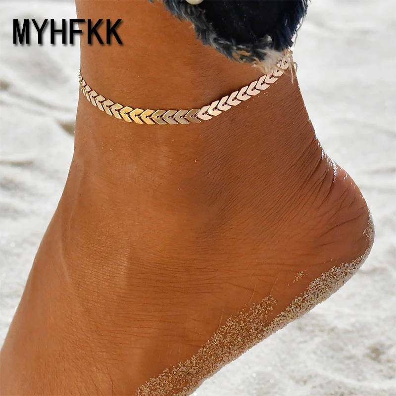 MYHFKK Bohemian Golden Silver Arrow Leg Bracelet Women Retro Anklet Beach Anklet Summer Style Sandals Chain Barefoot Chain JL001
MYHFKK Bohemian Golden Silver Arrow Leg Bracelet Women Retro Anklet Beach Anklet Summer Style Sandals Chain Barefoot Chain JL001