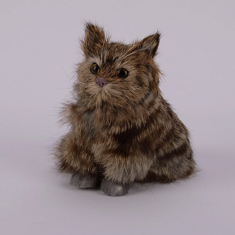 new creative sitting simulation cat plastic&fur lovely cat model gift about 12x7x11cm a40
new creative sitting simulation cat plastic&fur lovely cat model gift about 12x7x11cm a40