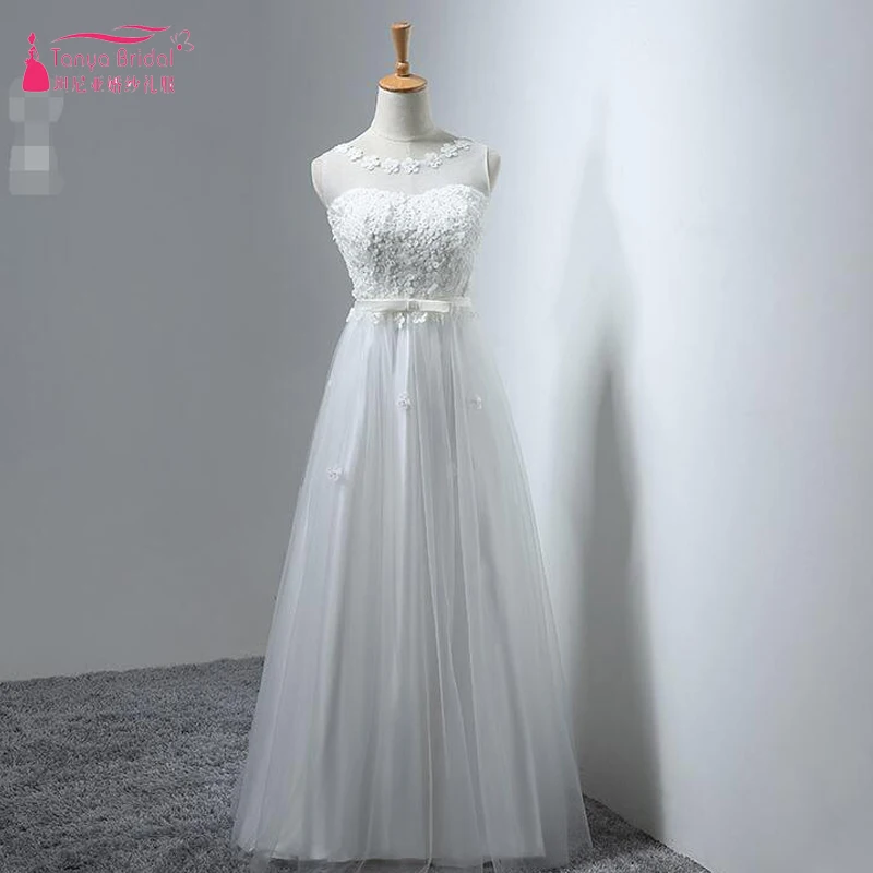 White Long Tulle Prom Dresses Sheer Neck Sleeveless Cheap Evening Formal Gowns In Stock Beach Vestido De Noiva ZP051
White Long Tulle Prom Dresses Sheer Neck Sleeveless Cheap Evening Formal Gowns In Stock Beach Vestido De Noiva ZP051