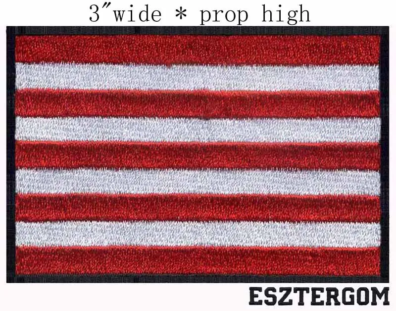 Esztergom венгерский флаг вышивка патч 3 &quotШирокая доставка/озеро