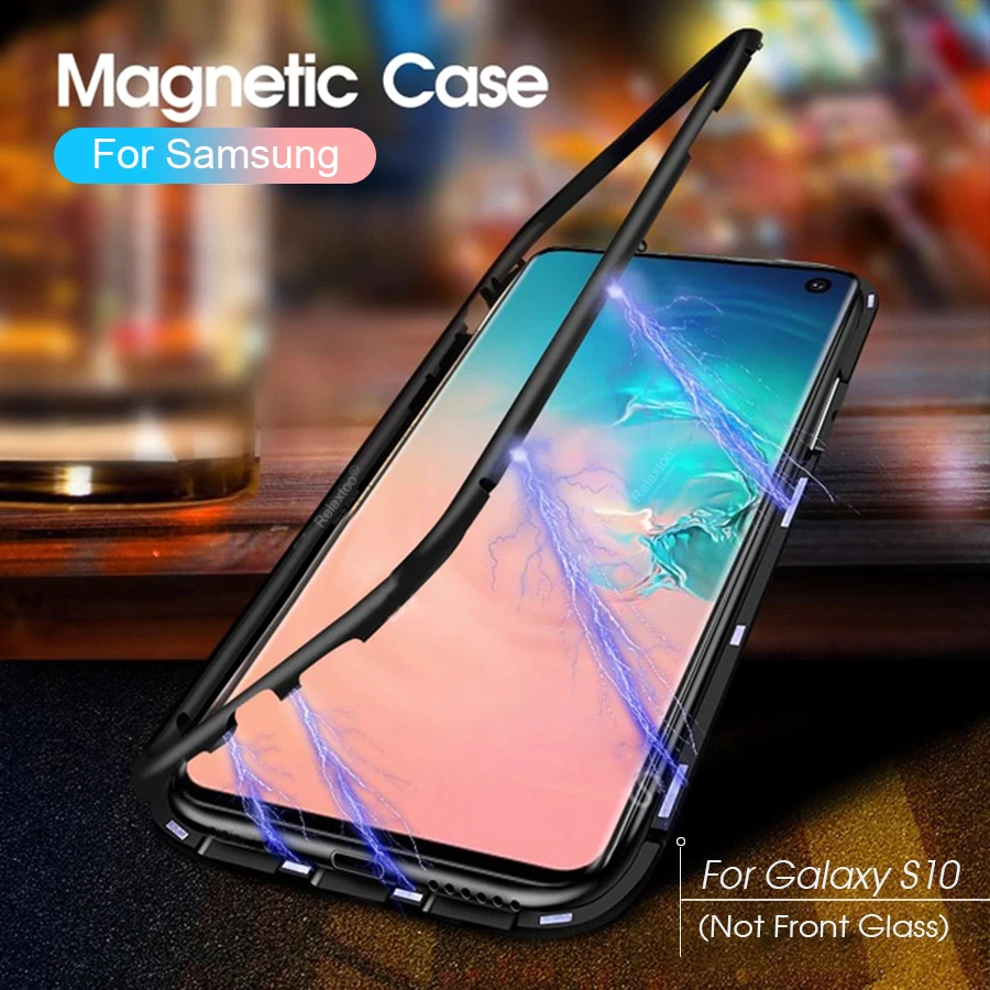 Magnetic Adsorption Flip Case For Samsung Galaxy S10 Plus Metal Magnet Absorption Tempered Glass Case S10e S10Plus S 10 e + 10S
Magnetic Adsorption Flip Case For Samsung Galaxy S10 Plus Metal Magnet Absorption Tempered Glass Case S10e S10Plus S 10 e + 10S