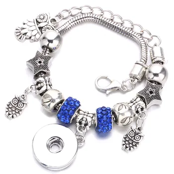 New temperament DIY Snap Bracelet Pendant Crystal chain Can be fitted with 18 mm Snaps For Women's Accessories Wholesale A46-1
New temperament DIY Snap Bracelet Pendant Crystal chain Can be fitted with 18 mm Snaps For Women's Accessories Wholesale A46-1